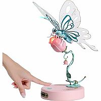 ROKR Pink Butterfly DIY Mechanical 3D Puzzle