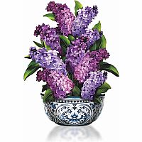 Garden Lilacs Pop Up Card