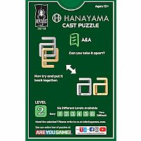 Hanayama Metal Puzzle - A&A