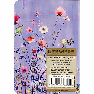 Lavender Wildflowers Journal