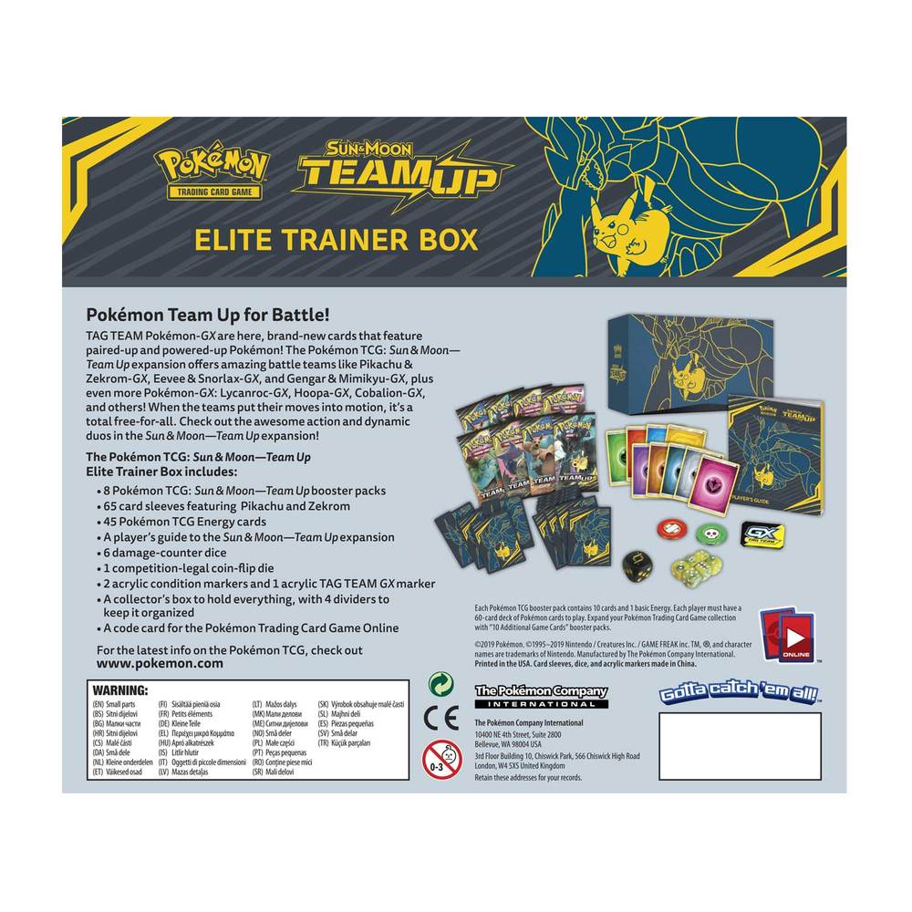 Pokemon Sun Moon Team Up Elite Trainer Box Grand