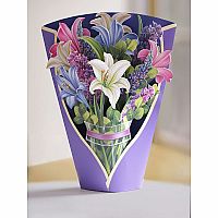 Lilies & Lupines Pop Up Card 