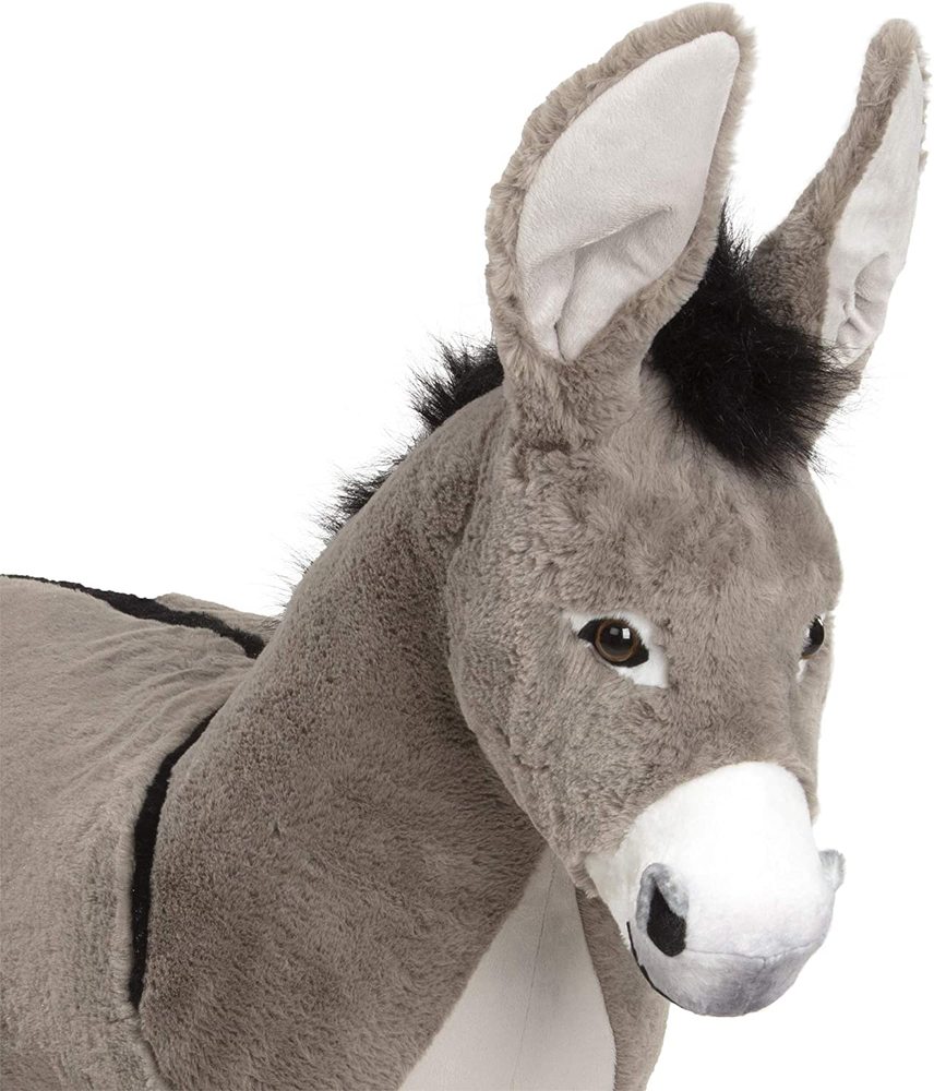 giant stuffed donkey