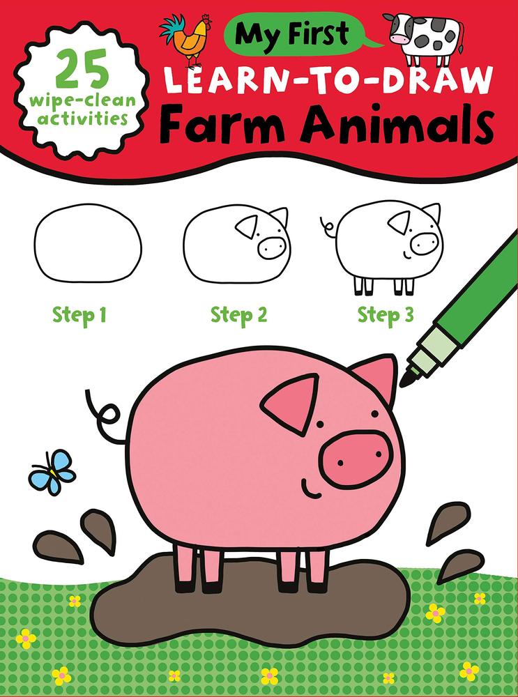 My First Learn-To-Draw: Farm Animals Paperback - Grand Rabbits Toys in Boulder, Colorado