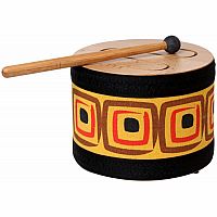 Wood Tone Drum