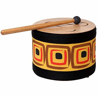 Wood Tone Drum