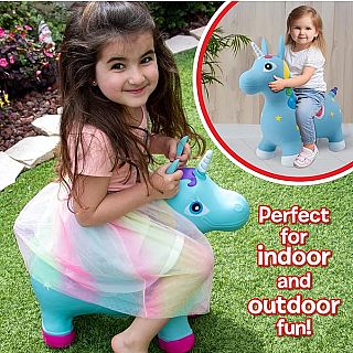 Unicorn Hopper Inflatable