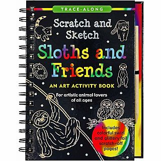 Scratch & Sketch Sloths & Friends (Trace Along)