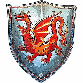 Knight Shield Amber Dragon 