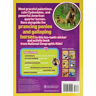 PB NATGEO Kids: Ponies And Horses Activity 