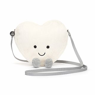 Cream Heart Bag Amuseables