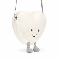 Cream Heart Bag Amuseables