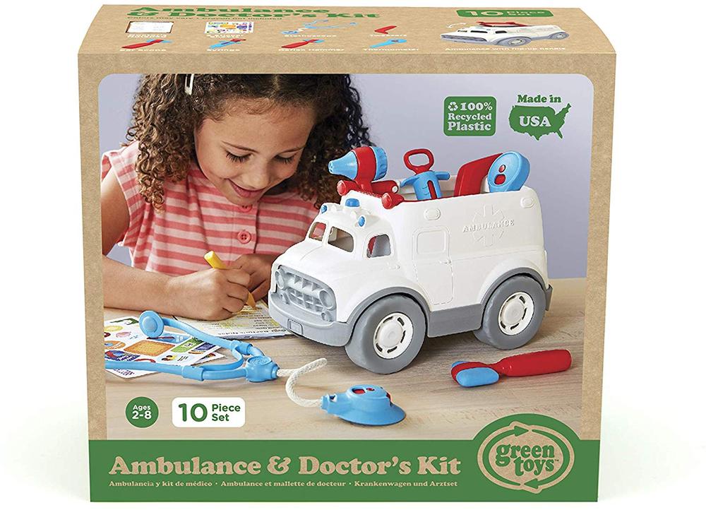 green toys ambulance doctors kit