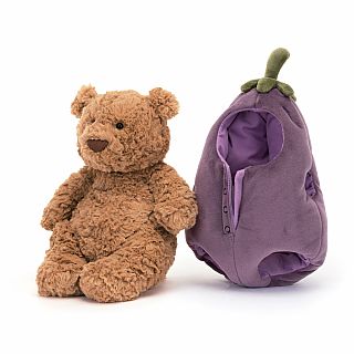 Eggplant Bartholomew Bear