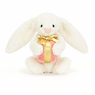 Bashful Bunny with Present Little