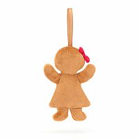 Ruby Gingerbread Festive Folly Ornament