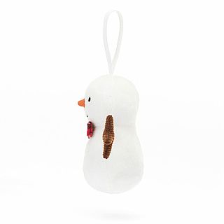 Snowman Festive Folly Ornament