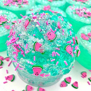 Watermelon Sugar Fishbowl Bungsu Slime