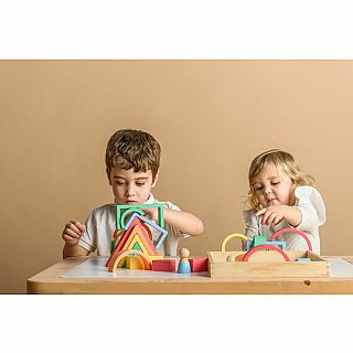 Montessori Rainbow Blocks