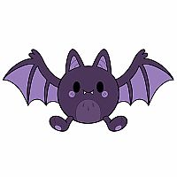 Mini Squishable Spooky Bat