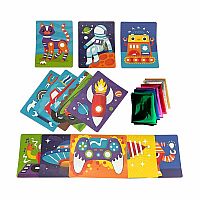 Foil-tastic Foil Art & Coloring Set - Gadgets & Gizmos