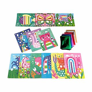 Foil-tastic Foil Art & Coloring Set - Whimsical World