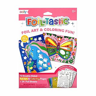 Foil-tastic Foil Art & Coloring Set - Whimsical World