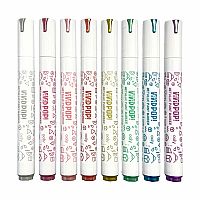 Vivid Pop! Water Based Paint Markers - Metallic - Set of 8