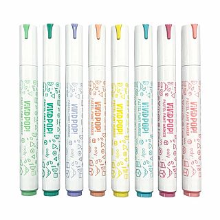 Vivid Pop! Water Based Paint Markers - Pastel - Set of 8