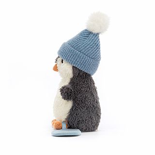 Peanut Penguin Snowboarding