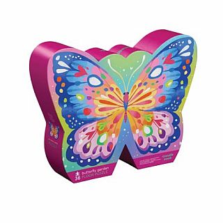 Butterfly Garden 36-Piece Floor Puzzle