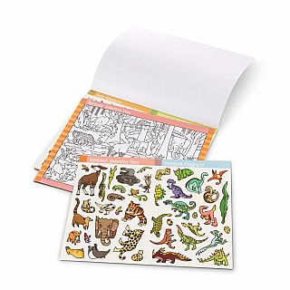 Animal Seek and Find Sticker Pad