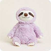 Purple Sloth Warmies Plush 