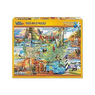 National Parks Of America 1000 Piece Puzzle 