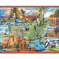 National Parks Of America 1000 Piece Puzzle 