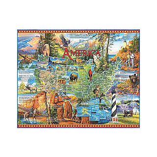 National Parks Of America 1000 Piece Puzzle 