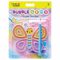Butterfly Super Sticker: Bubble Gems