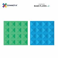 Rainbow Blue & Green Base Plate 2 pc