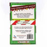 Santa Cookie Elf Candy Snowman Card Game