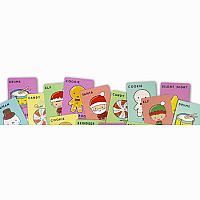 Santa Cookie Elf Candy Snowman Card Game