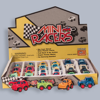 Mini Die Cast Racers - Grandrabbit's Toys in Boulder, Colorado