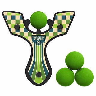 Racing Green Checkered Mischief Maker Slingshot 