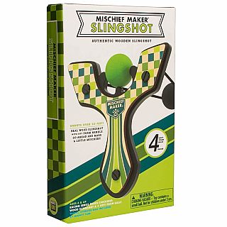 Racing Green Checkered Mischief Maker Slingshot 