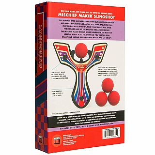 Racing Red Winged Mischief Maker Slingshot 