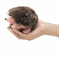 Mini Hedgehog Finger Puppet