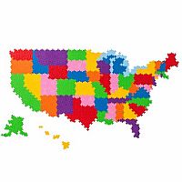 Map Of The United States Puzzle By Number Plus Plus 