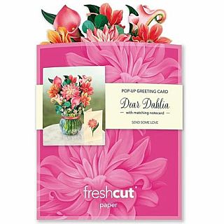 Mini Dear Dahlia Pop Up Card 