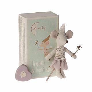 Tooth Fairy Mouse, LIttle Sister in Match Box