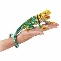 Mini Collared Lizard Finger Puppet 