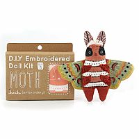 Moth Embroidery Kit